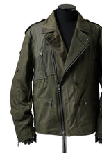 画像をギャラリービューアに読み込む, BACKLASH xx LOOM exclusive The Re-BUILD VINTAGE CUSTOM DOUBLE RIDERS (ARMY FIELD-C)