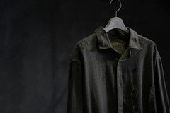 画像をギャラリービューアに読み込む, RESURRECTION HANDMADE vintage damage plaid shirt (KHAKI BEIGE)