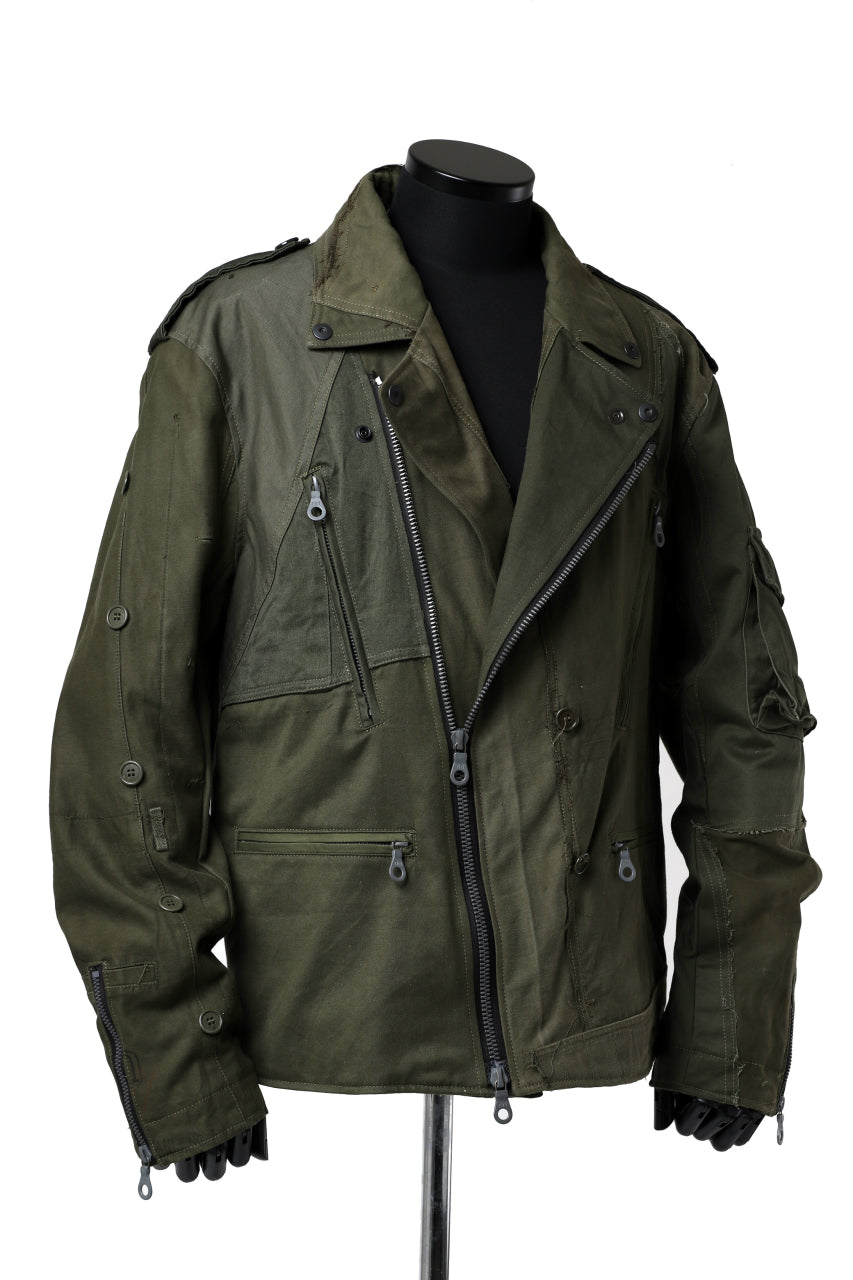 画像をギャラリービューアに読み込む, BACKLASH xx LOOM exclusive The Re-BUILD VINTAGE CUSTOM DOUBLE RIDERS (ARMY FIELD-C)