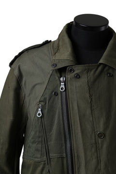 画像をギャラリービューアに読み込む, BACKLASH xx LOOM exclusive The Re-BUILD VINTAGE CUSTOM DOUBLE RIDERS (ARMY FIELD-C)