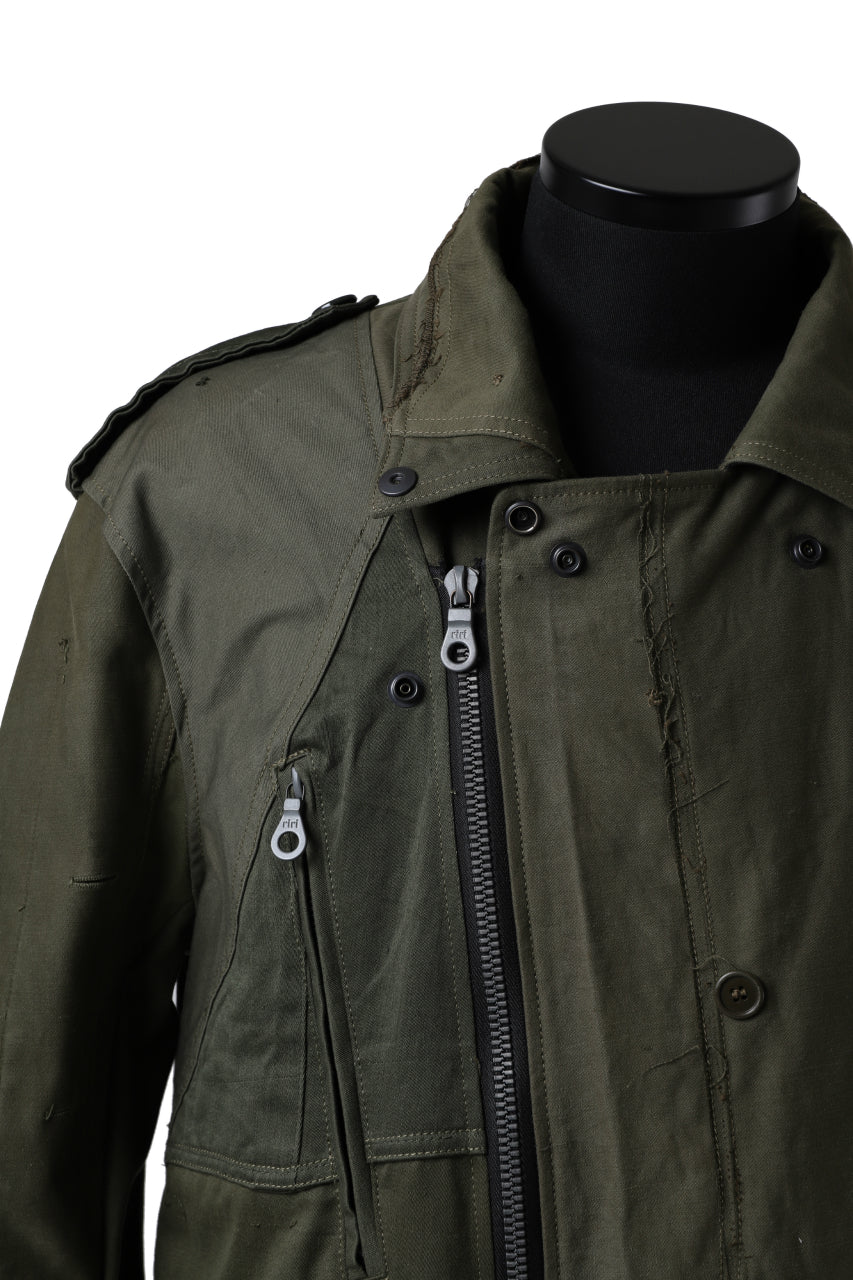 画像をギャラリービューアに読み込む, BACKLASH xx LOOM exclusive The Re-BUILD VINTAGE CUSTOM DOUBLE RIDERS (ARMY FIELD-C)