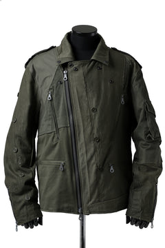 画像をギャラリービューアに読み込む, BACKLASH xx LOOM exclusive The Re-BUILD VINTAGE CUSTOM DOUBLE RIDERS (ARMY FIELD-C)