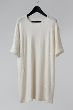 画像をギャラリービューアに読み込む, A.F ARTEFACT SWITCHING PATERN T-SHIRT / L.JERSEY (IVORY)