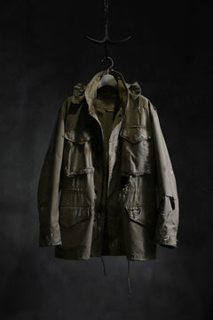 画像をギャラリービューアに読み込む, RESURRECTION HANDMADE vintage damage M-65 jacket (DESIRT BEIGE)