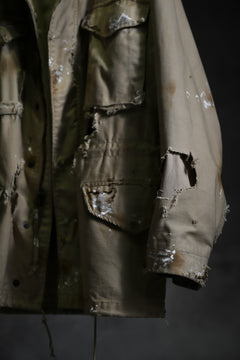 画像をギャラリービューアに読み込む, RESURRECTION HANDMADE vintage damage M-65 jacket (DESIRT BEIGE)