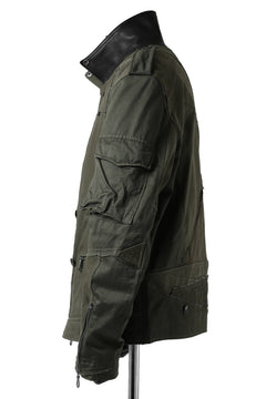 画像をギャラリービューアに読み込む, BACKLASH xx LOOM exclusive The Re-BUILD VINTAGE CUSTOM DOUBLE RIDERS (ARMY FIELD-C)