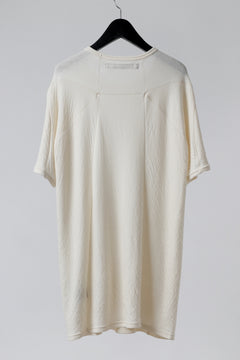 画像をギャラリービューアに読み込む, A.F ARTEFACT SWITCHING PATERN T-SHIRT / L.JERSEY (IVORY)