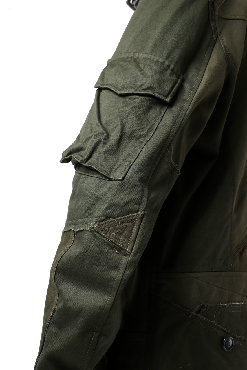 画像をギャラリービューアに読み込む, BACKLASH xx LOOM exclusive The Re-BUILD VINTAGE CUSTOM DOUBLE RIDERS (ARMY FIELD-C)