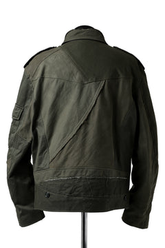 画像をギャラリービューアに読み込む, BACKLASH xx LOOM exclusive The Re-BUILD VINTAGE CUSTOM DOUBLE RIDERS (ARMY FIELD-C)