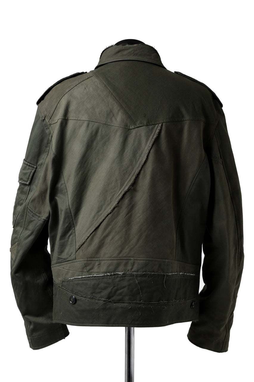 画像をギャラリービューアに読み込む, BACKLASH xx LOOM exclusive The Re-BUILD VINTAGE CUSTOM DOUBLE RIDERS (ARMY FIELD-C)