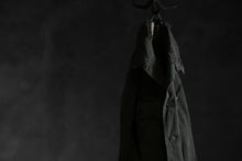 画像をギャラリービューアに読み込む, RESURRECTION HANDMADE vintage damage military herringbone shirt (KHAKI GREEN)