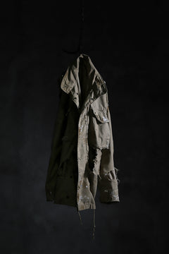 画像をギャラリービューアに読み込む, RESURRECTION HANDMADE vintage damage M-65 jacket (DESIRT BEIGE)