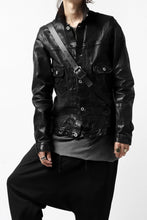 Load image into Gallery viewer, ISAMU KATAYAMA BACKLASH x GAIEDE ONE SHOULDER BAG / CALF SKIN (SOFT FINISHED / BLACK)