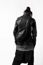 Load image into Gallery viewer, ISAMU KATAYAMA BACKLASH x GAIEDE ONE SHOULDER BAG / CALF SKIN (SOFT FINISHED / BLACK)
