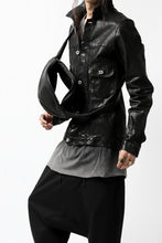 Load image into Gallery viewer, ISAMU KATAYAMA BACKLASH x GAIEDE ONE SHOULDER BAG / CALF SKIN (SOFT FINISHED / BLACK)