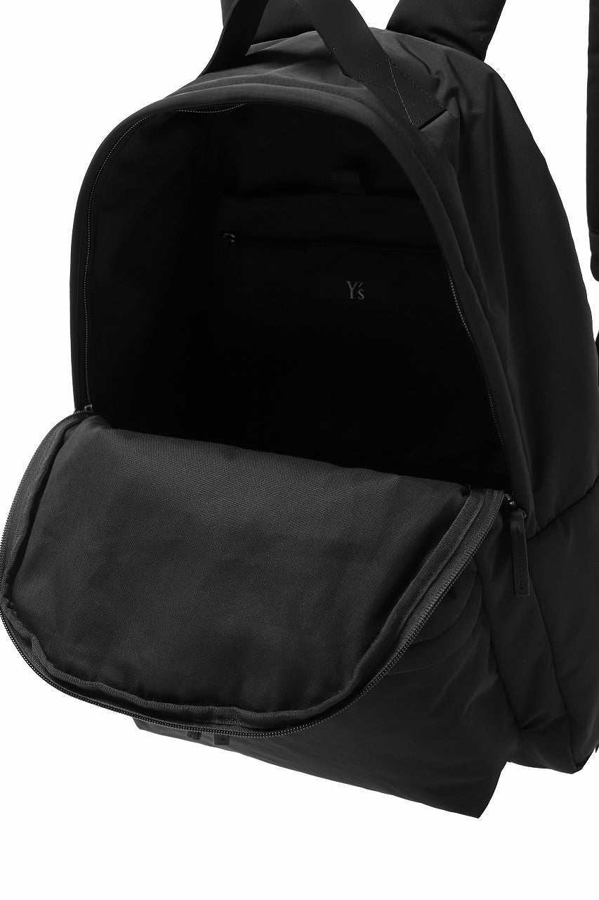 画像をギャラリービューアに読み込む, Y's PADDED BACK PACK / MEMORY WEATHER (BLACK)