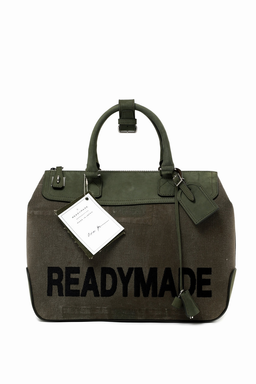 画像をギャラリービューアに読み込む, READYMADE GYM BAG MEDIUM (KHAKI GREEN)