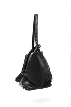 画像をギャラリービューアに読み込む, ierib ONE SHOULDER BOSTON BAG / smooth horse leather (BLACK)