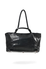 画像をギャラリービューアに読み込む, ierib ONE SHOULDER BOSTON BAG / smooth horse leather (BLACK)