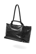 画像をギャラリービューアに読み込む, ierib ONE SHOULDER BOSTON BAG / smooth horse leather (BLACK)