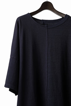 画像をギャラリービューアに読み込む, ISAMU KATAYAMA BACKLASH OVERSIZED SWITCHING TOPS / COTTON JERSEY (DARK INDIGO)