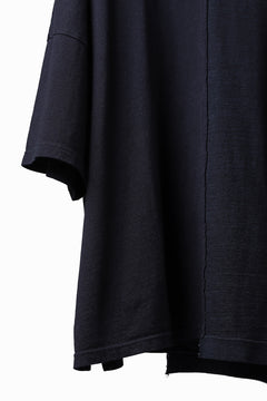 画像をギャラリービューアに読み込む, ISAMU KATAYAMA BACKLASH OVERSIZED SWITCHING TOPS / COTTON JERSEY (DARK INDIGO)