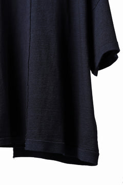 画像をギャラリービューアに読み込む, ISAMU KATAYAMA BACKLASH OVERSIZED SWITCHING TOPS / COTTON JERSEY (DARK INDIGO)