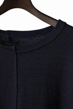 画像をギャラリービューアに読み込む, ISAMU KATAYAMA BACKLASH OVERSIZED SWITCHING TOPS / COTTON JERSEY (DARK INDIGO)