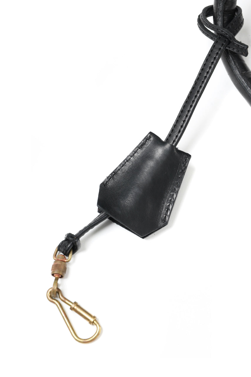画像をギャラリービューアに読み込む, ierib ONE SHOULDER BOSTON BAG / smooth horse leather (BLACK)