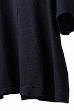 画像をギャラリービューアに読み込む, ISAMU KATAYAMA BACKLASH OVERSIZED SWITCHING TOPS / COTTON JERSEY (DARK INDIGO)