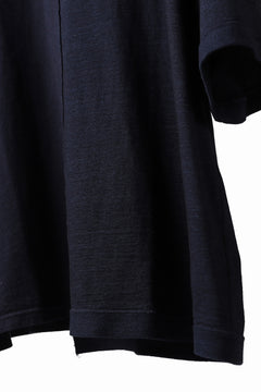 画像をギャラリービューアに読み込む, ISAMU KATAYAMA BACKLASH OVERSIZED SWITCHING TOPS / COTTON JERSEY (DARK INDIGO)