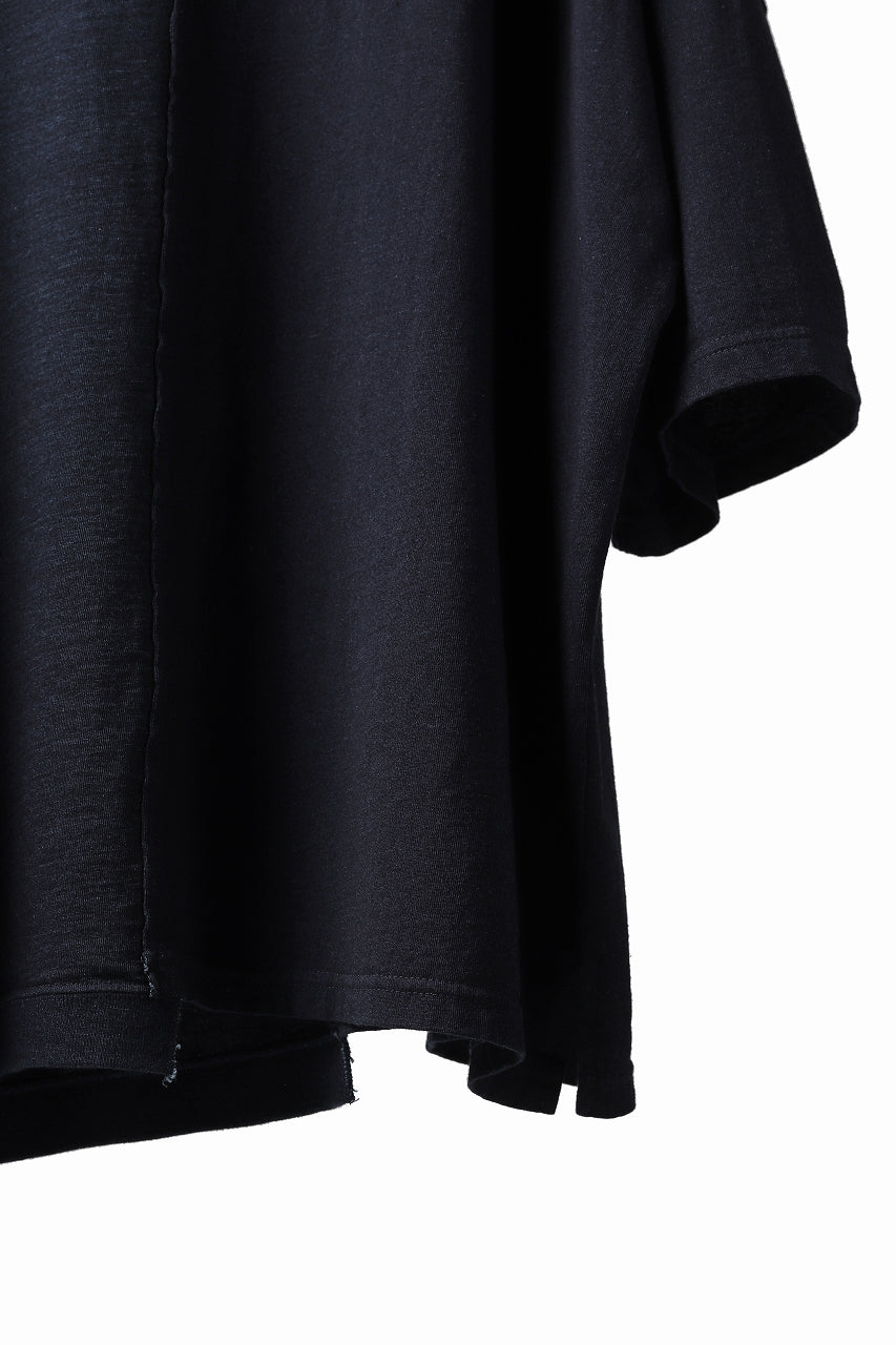 画像をギャラリービューアに読み込む, ISAMU KATAYAMA BACKLASH OVERSIZED SWITCHING TOPS / COTTON JERSEY (DARK INDIGO)