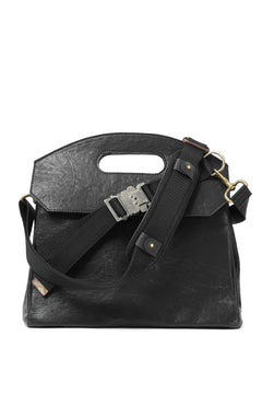 画像をギャラリービューアに読み込む, ierib BARK 2WAY HAND SHOULDER BAG / FVT Oiled Horse (BLACK)