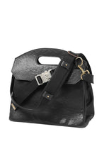 画像をギャラリービューアに読み込む, ierib BARK 2WAY HAND SHOULDER BAG / FVT Oiled Horse (BLACK)