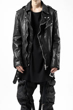 Load image into Gallery viewer, ISAMU KATAYAMA BACKLASH DOUBLE BREASTED JACKET / DOUBLE-SHOULDER OBJECT DYED (BLACK)