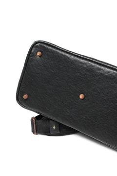 画像をギャラリービューアに読み込む, ierib BARK 2WAY HAND SHOULDER BAG / FVT Oiled Horse (BLACK)