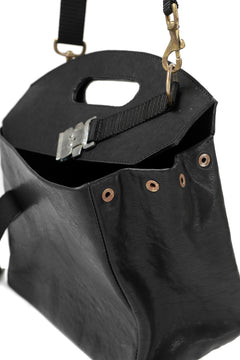 画像をギャラリービューアに読み込む, ierib BARK 2WAY HAND SHOULDER BAG / FVT Oiled Horse (BLACK)