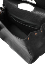 画像をギャラリービューアに読み込む, ierib BARK 2WAY HAND SHOULDER BAG / FVT Oiled Horse (BLACK)