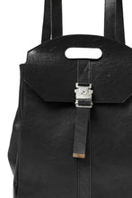 画像をギャラリービューアに読み込む, ierib BARK 2WAY HAND RUCKSACK / FVT Oiled Horse (BLACK)