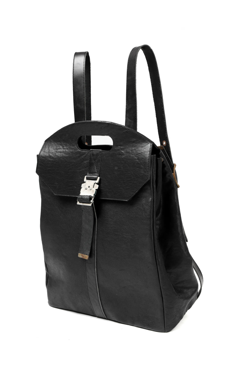 画像をギャラリービューアに読み込む, ierib BARK 2WAY HAND RUCKSACK / FVT Oiled Horse (BLACK)