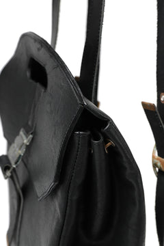 画像をギャラリービューアに読み込む, ierib BARK 2WAY HAND RUCKSACK / FVT Oiled Horse (BLACK)