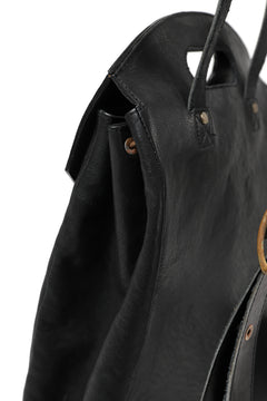 画像をギャラリービューアに読み込む, ierib BARK 2WAY HAND RUCKSACK / FVT Oiled Horse (BLACK)