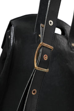 画像をギャラリービューアに読み込む, ierib BARK 2WAY HAND RUCKSACK / FVT Oiled Horse (BLACK)