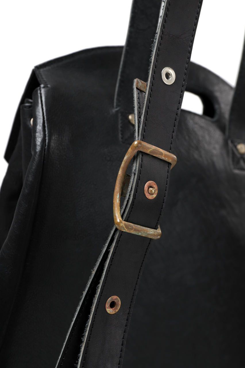 画像をギャラリービューアに読み込む, ierib BARK 2WAY HAND RUCKSACK / FVT Oiled Horse (BLACK)