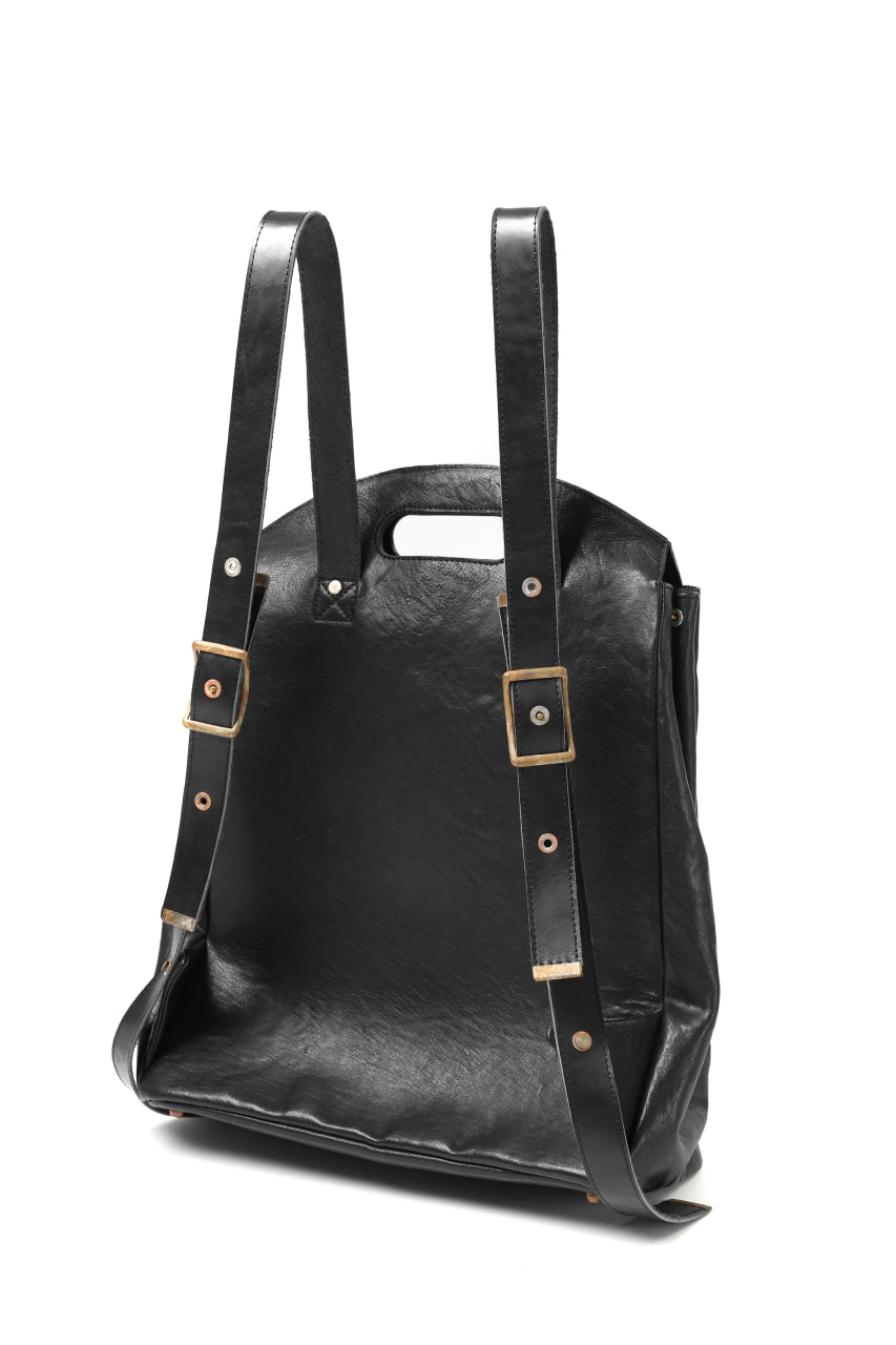 画像をギャラリービューアに読み込む, ierib BARK 2WAY HAND RUCKSACK / FVT Oiled Horse (BLACK)