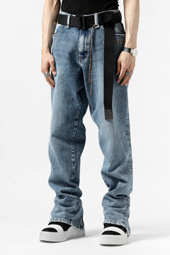画像をギャラリービューアに読み込む, mastermind JAPAN SLIM TAPERED PANTS / 2WAY STRETCH DENIM (INDIGO)