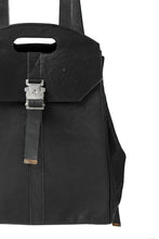 画像をギャラリービューアに読み込む, ierib BARK 2WAY HAND RUCKSACK / FVT Oiled Horse (BLACK)