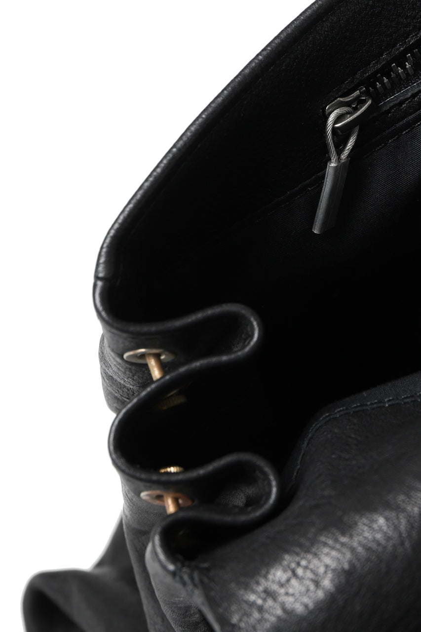 画像をギャラリービューアに読み込む, ierib BARK 2WAY HAND RUCKSACK / FVT Oiled Horse (BLACK)