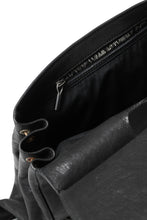 画像をギャラリービューアに読み込む, ierib BARK 2WAY HAND RUCKSACK / FVT Oiled Horse (BLACK)