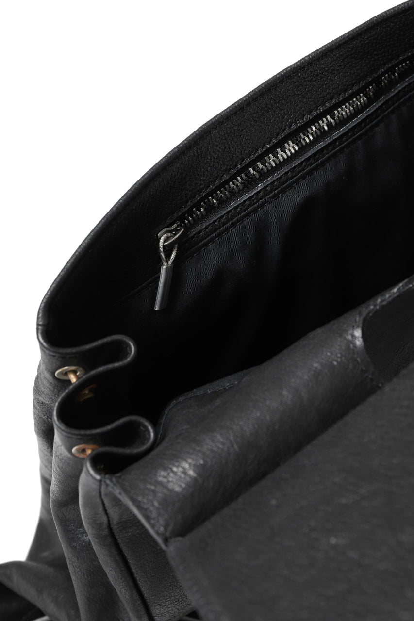 画像をギャラリービューアに読み込む, ierib BARK 2WAY HAND RUCKSACK / FVT Oiled Horse (BLACK)